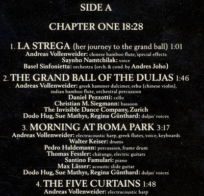 Andreas Vollenweider : Book Of Roses (Sixteen Episodes / Four Chapters) (LP, Album)