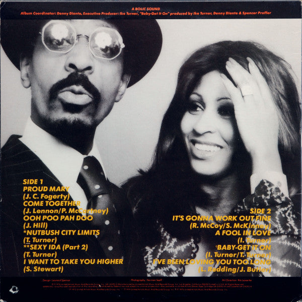 Ike & Tina Turner : Greatest Hits (LP, Comp, Res)