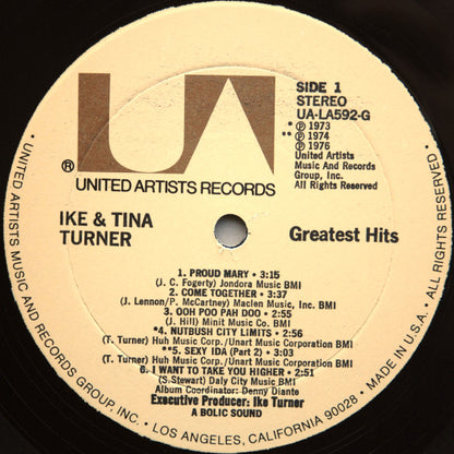 Ike & Tina Turner : Greatest Hits (LP, Comp, Res)