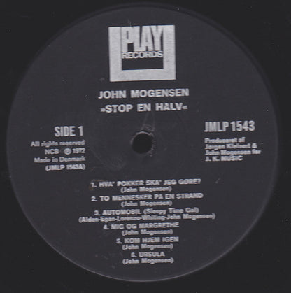 John Mogensen : Stop En Halv (LP, Album)