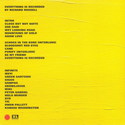 Everything Is Recorded : Everything Is Recorded (LP, Album)