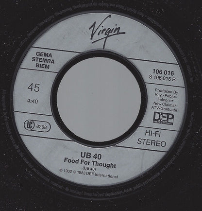 UB40 : Many Rivers To Cross (7", Single)