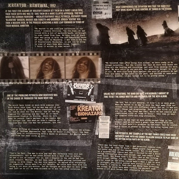 Kreator : Renewal (2xLP, Album, RE, RM, Gre)