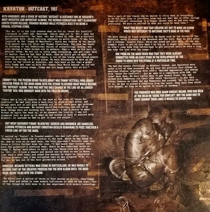 Kreator : Outcast (2xLP, Album, RE, RM, Red)