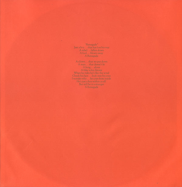 Thin Lizzy : Renegade (LP, Album)