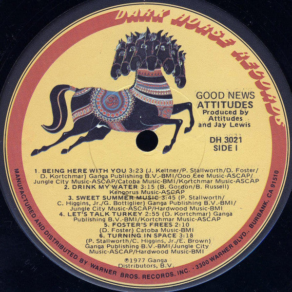 Attitudes : Good News (LP, Album, Jac)