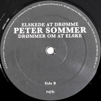Peter Sommer : Elskede At Drømme, Drømmer Om At Elske (LP, Album)
