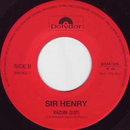 Sir Henry & His Butlers : Så`dan En Dejlig Søndag Morgen (7", Single)