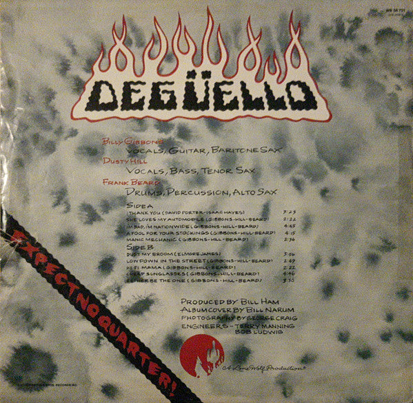 ZZ Top : Degüello (LP, Album, RE)