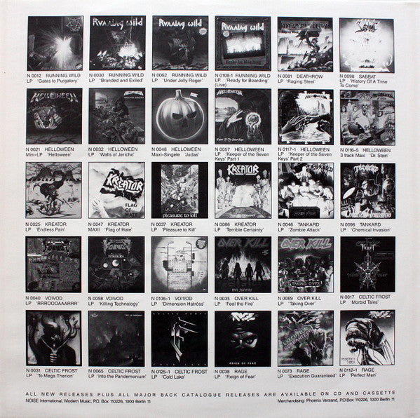 Coroner : Punishment For Decadence (LP, Album)