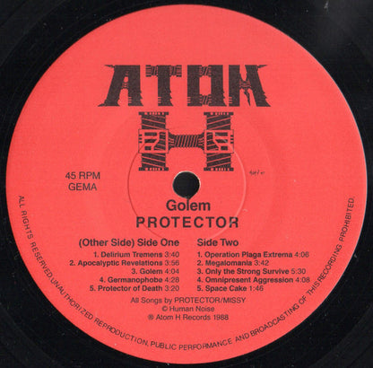 Protector (4) : Golem (LP, Album)