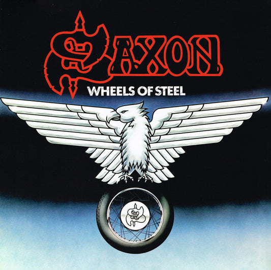 Saxon : Wheels Of Steel (LP, Album, Ltd, RE, Swi)