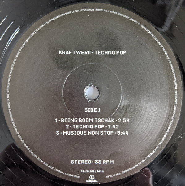 Kraftwerk : Techno Pop (LP, Album, RE, RM, Eng)