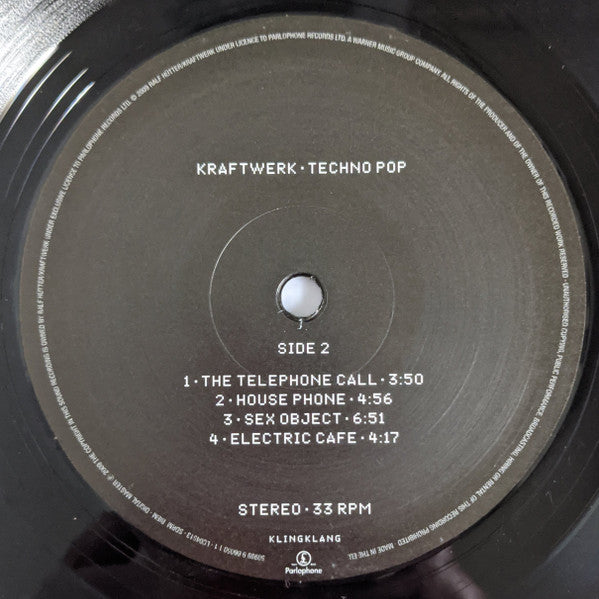 Kraftwerk : Techno Pop (LP, Album, RE, RM, Eng)