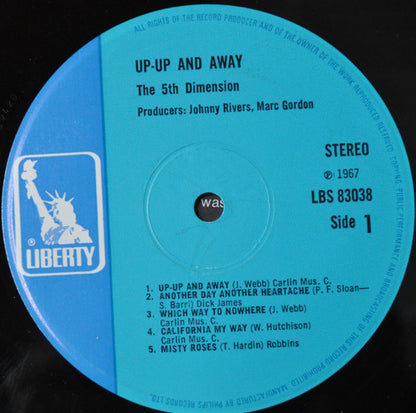The 5th Dimension* : Up, Up And Away (LP, Album)