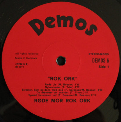 Røde Mor : Rok Ork (LP, Album, Red)