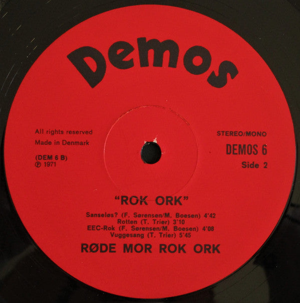 Røde Mor : Rok Ork (LP, Album, Red)