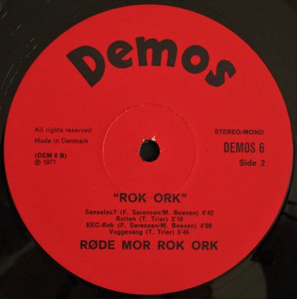 Røde Mor : Rok Ork (LP, Album, Red)