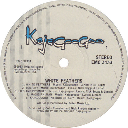 Kajagoogoo : White Feathers (LP, Album)