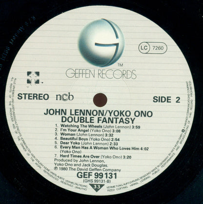 John Lennon & Yoko Ono : Double Fantasy (LP, Album)