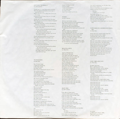 John Lennon & Yoko Ono : Double Fantasy (LP, Album)