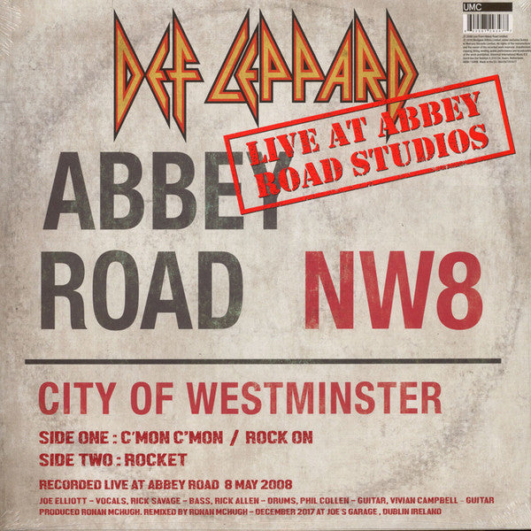 Def Leppard : Live At Abbey Road Studios (12", RSD)