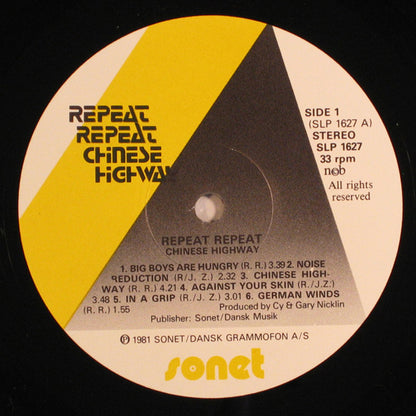 Repeat Repeat (2) : Chinese Highway (LP, Album)