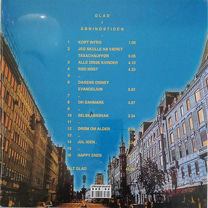 Dan Turèll (2) + Halfdan E : Glad I Åbningstiden (LP, Album, RSD, RE, Whi)