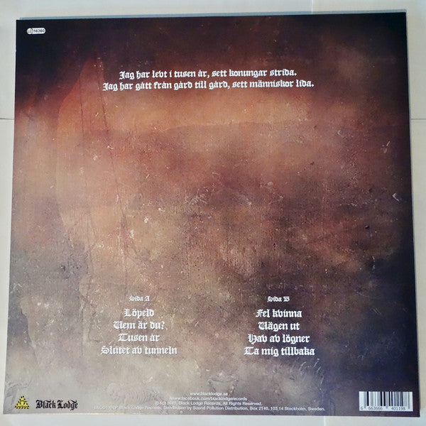 Abramis Brama : Tusen År (LP, Album)