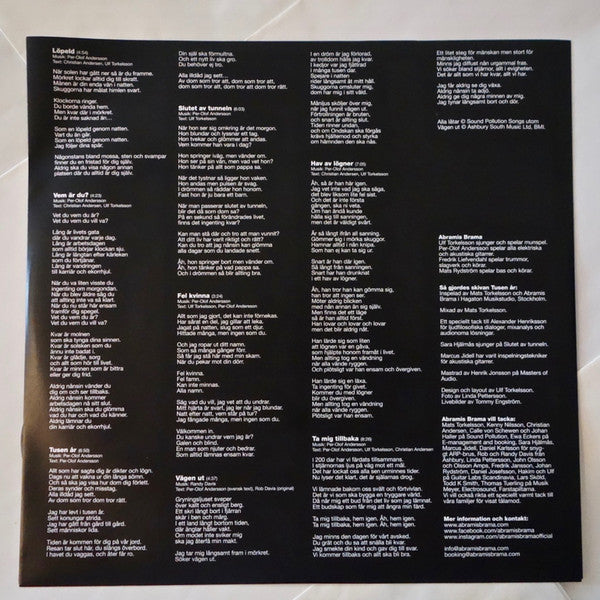 Abramis Brama : Tusen År (LP, Album)