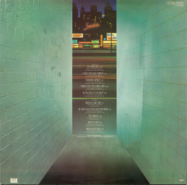 Smokie : Bright Lights & Back Alleys (LP, Album)