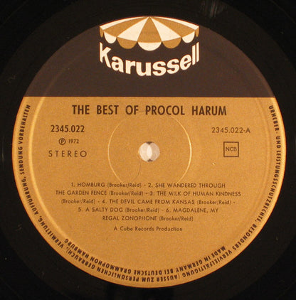 Procol Harum : The Best Of Procol Harum (LP, Comp)