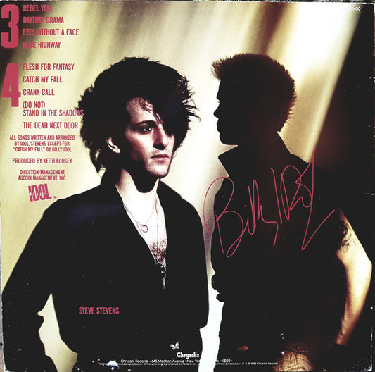 Billy Idol : Rebel Yell (LP, Album)