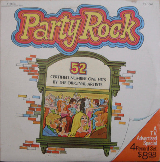 Various : Party Rock (4xLP, Comp, RE, Gat)