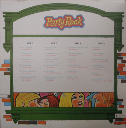 Various : Party Rock (4xLP, Comp, RE, Gat)