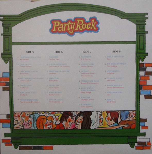 Various : Party Rock (4xLP, Comp, RE, Gat)