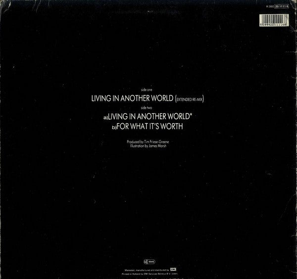 Talk Talk : Living In Another World (12", Maxi)