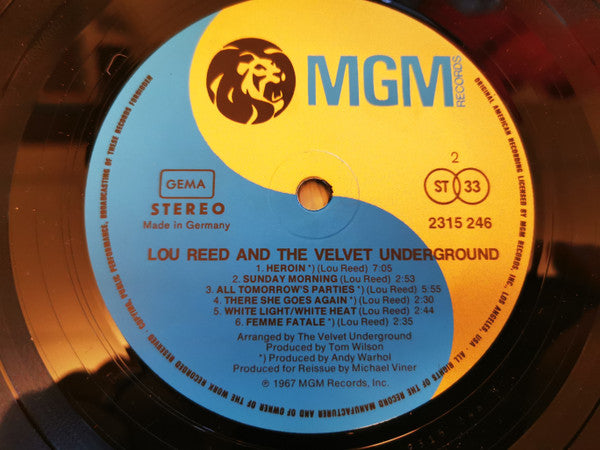 Lou Reed & The Velvet Underground : Lou Reed & The Velvet Underground (LP, Comp)