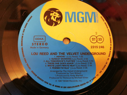 Lou Reed & The Velvet Underground : Lou Reed & The Velvet Underground (LP, Comp)