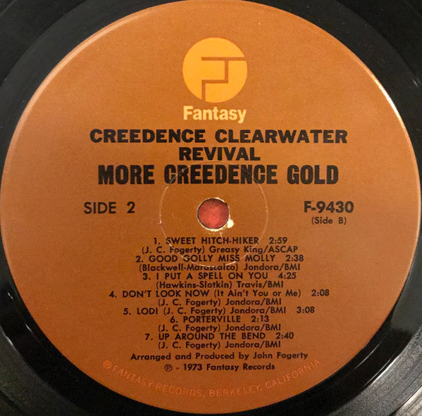 Creedence Clearwater Revival : More Creedence Gold (LP, Comp, Hol)