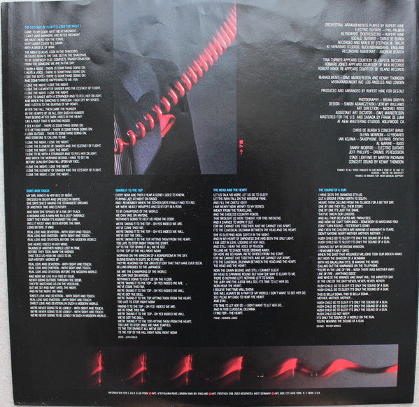 Chris De Burgh : Man On The Line (LP, Album,  R)
