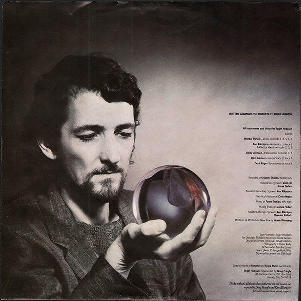 Roger Hodgson : In The Eye Of The Storm (LP, Album, Ind)