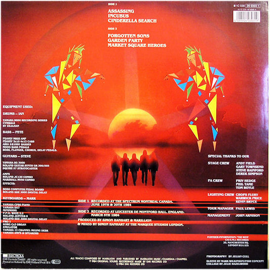 Marillion : Real To Reel (LP, Album)