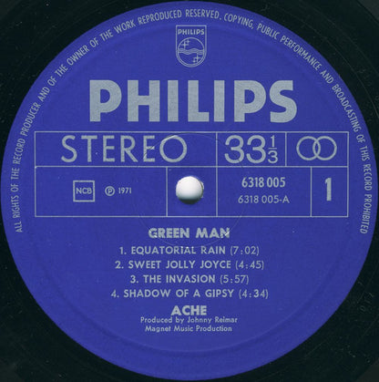 Ache (2) : Green Man (LP, Album)