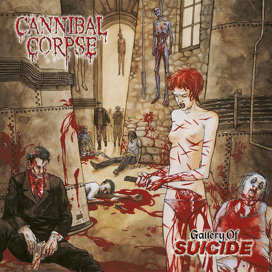 Cannibal Corpse : Gallery Of Suicide (LP, Album, RE, RM)