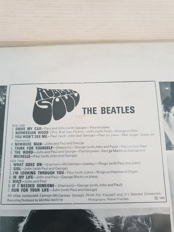 The Beatles : Rubber Soul (LP, Album, RE)