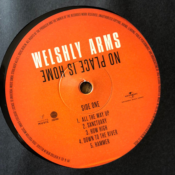 Welshly Arms : No Place Is Home (LP, Album, 180)