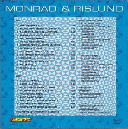 Monrad & Rislund : 1991 (LP, Album, RE)