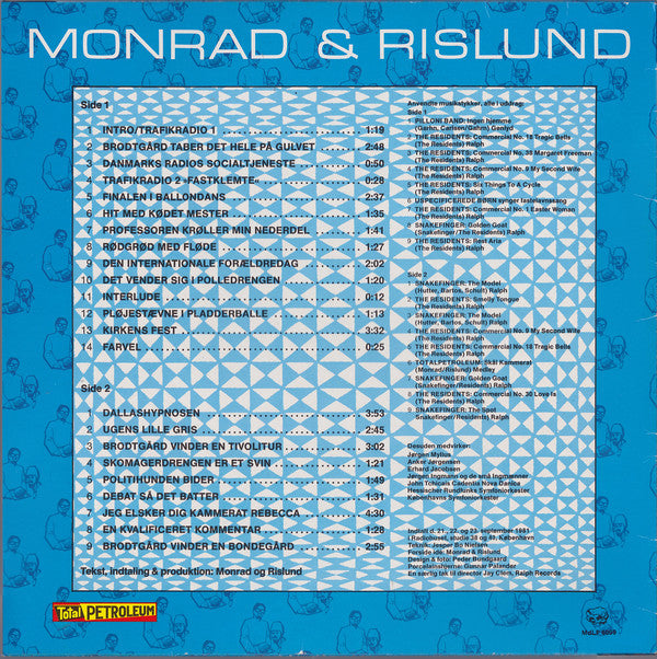 Monrad & Rislund : 1991 (LP, Album, RE)