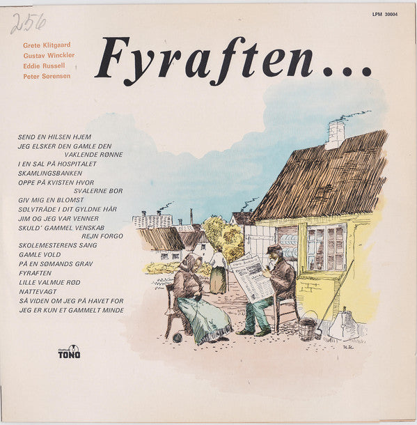 Grete Klitgaard, Gustav Winckler, Eddie Russell, Peter Sørensen (2) : Fyraften (LP, Comp)